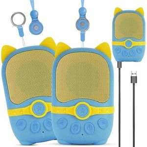 NEW 2 Packs Rechargeable Walkie Talkies